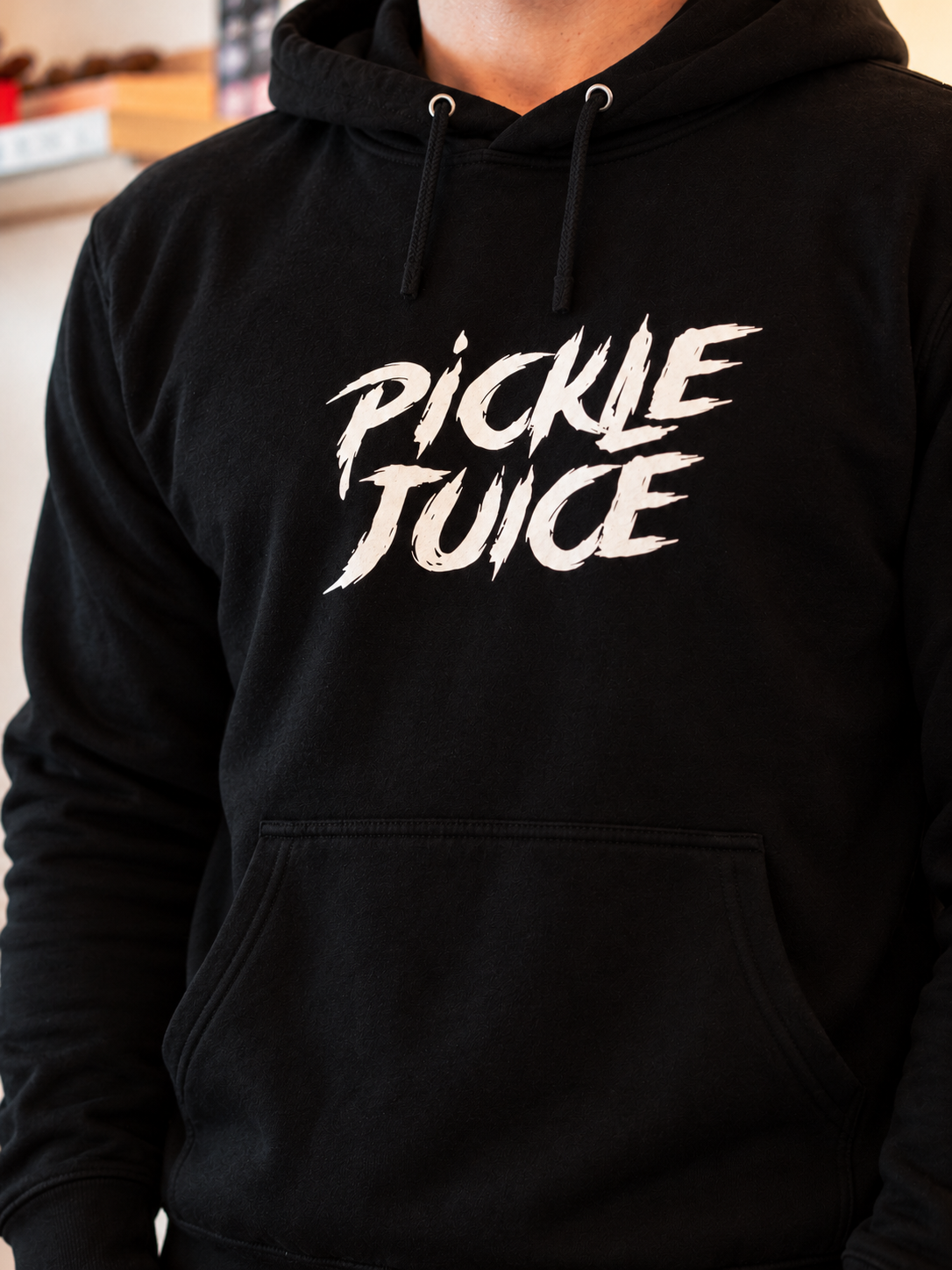 Logo Hoodie White