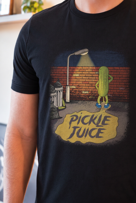 Back Alley Struggles tee with only the print reduced